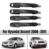 Auto Vorne Hinten Links Rechts Außentür Griffe 83660-1E000 83650-1E000 Für Hyundai Accent 2006 2007 2008 2009 2010 2011