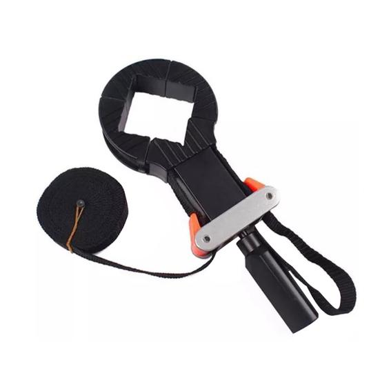 

Угловой крепежный зажим, регулируемый фиксированный стабильный зажим для деревообрабатывающей рамы, ручной инструмент, принадлежности для мастерской чёрный