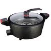 Maybale Multi-Functional Electric Cooking Pot: Micro-Pressure, Non-Stick, Medical Stone Frying Pan
