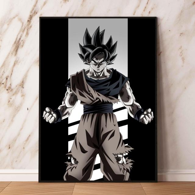 Leinwand-Kunst-Wandbild, Sun Wukong wird ein Freund, Geschenkbild, Wohnzimmer-Comic-Bild