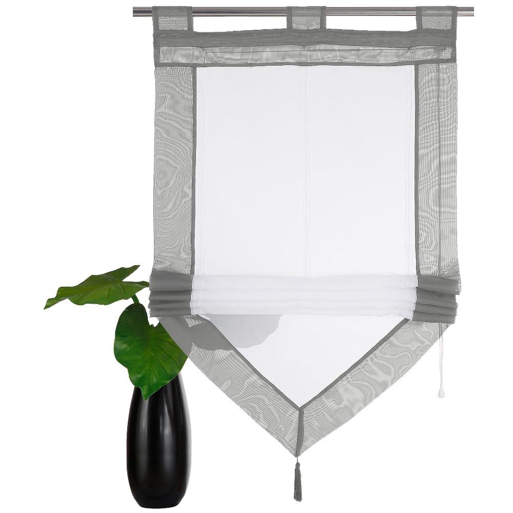 Finished Suspender High-Density Yarn Splicing Curtains, Lifting Curtains, Roman Curtains P10B