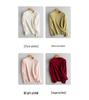 Women's 100% Cashmere Half-High Collar Loose Fit Sweater - Autumn/Winter Collection