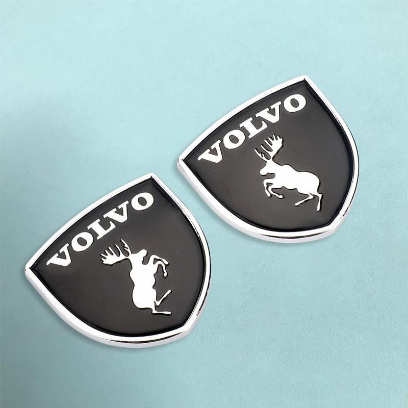 

3.8x3.8cm Car Badge Sticker Body Trunk Decoration Decal Modification Accessories For Volvo XC60 S60 V40 V60 S90 XC90 C30C70 EX90