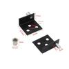 1pair Stainless Steel Pivot CT Corner Codes Silver Bushing Concealed Hinges Drawers Door Hinges