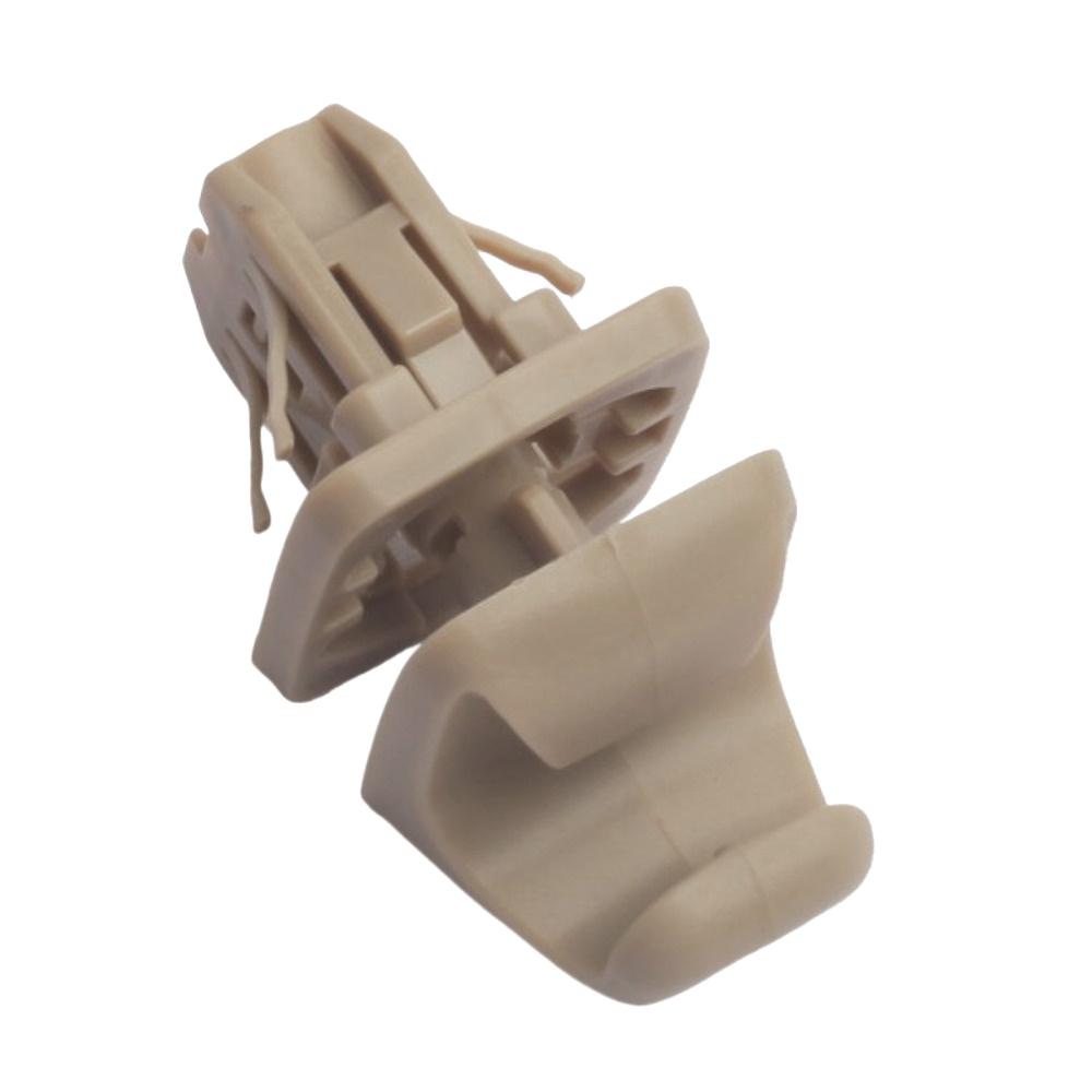 

For Toyota Prado Land Cruiser Highlander Auto Sun Visor Fixing Hook Clip Holder Beigegray 1PC 2pcs 1PC