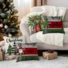 Christmas tree pattern Cushions Pillowcase Polyester Cushion Cover Throw Pillow Sofa Decoration Pillowcover Home Decor