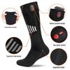 Electric Heated Knee-High Socks for Men & Women – Quick Heat, Winter Warmth for Outdoor Use