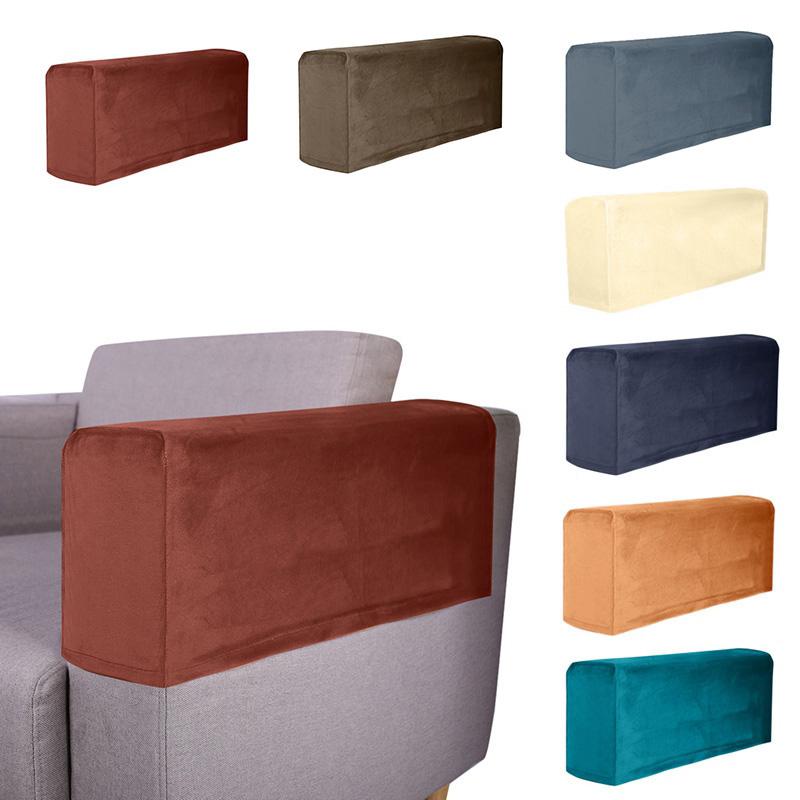 2pcs Stretch Velvet Chair Arm Protector Covers Armchair Cover Armrest Sofa Couch At Affordable S Free Real Reviews With Photos Joom 2pcs Stretch Velvet Chair Arm, Armchair Arm Covers Leather