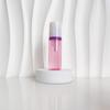 60ml Red Translucent Mousse Dispenser: Cosmetic Brush Foam Bottle for Face Wash and Travel Use