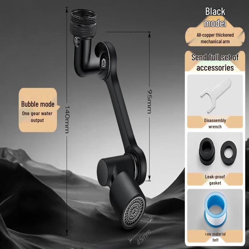 TLXT Robotic Arm Universal Faucet Aerator