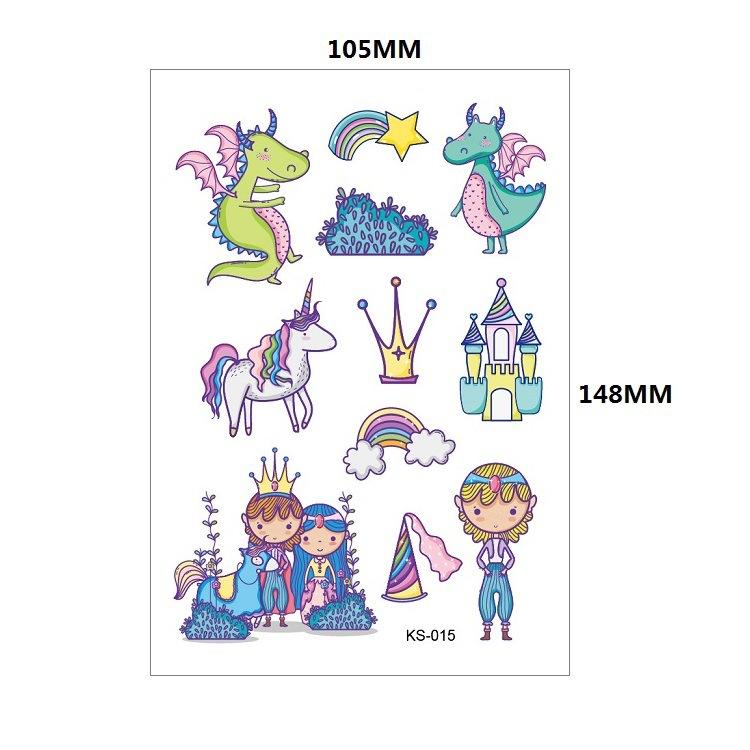 Kinder Tattoos Aufkleber Glitzer Goldstaub Cartoon Schmetterling Regenbogen Insekt Sonnenblume Farbset Niedliche Aufkleber