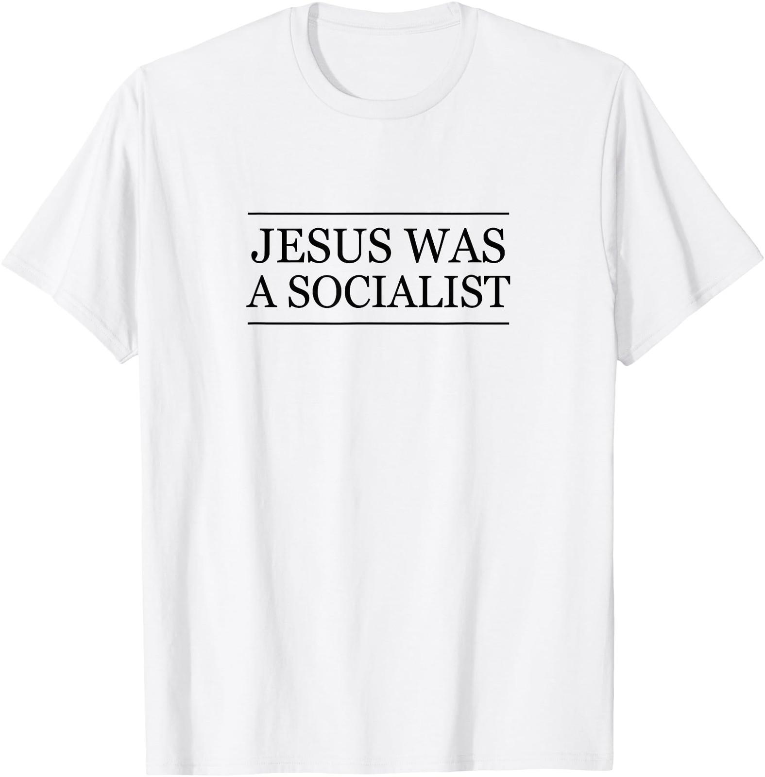 JESUS was a SOCIALIST | Christian - T-Shirt S разноцветный
