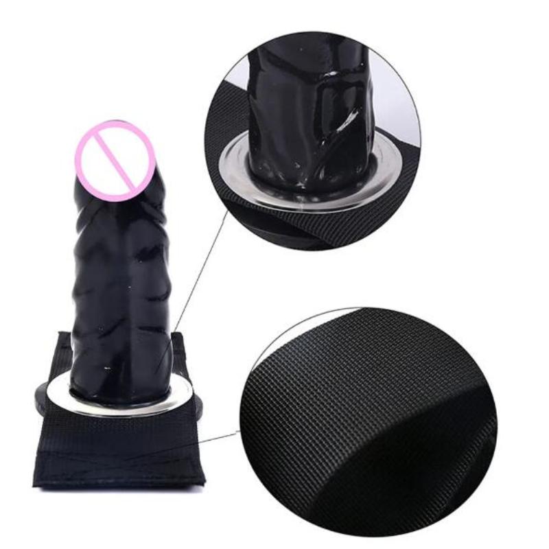 Dildo Sexy Oberschenkelgurte Masturbation Simulation Penis Weiblicher Oberschenkel Gebunden SM Sexprodukte für Erwachsene Verstellbarer Gurt Gefälschter Penis