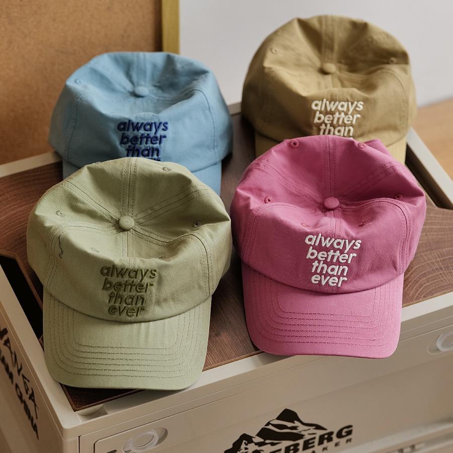 Embroidered Haze Blue Baseball Cap for Women with Wide Brim Showing Face Small Soft Top Big Head Circumference Baseball Cap for Men