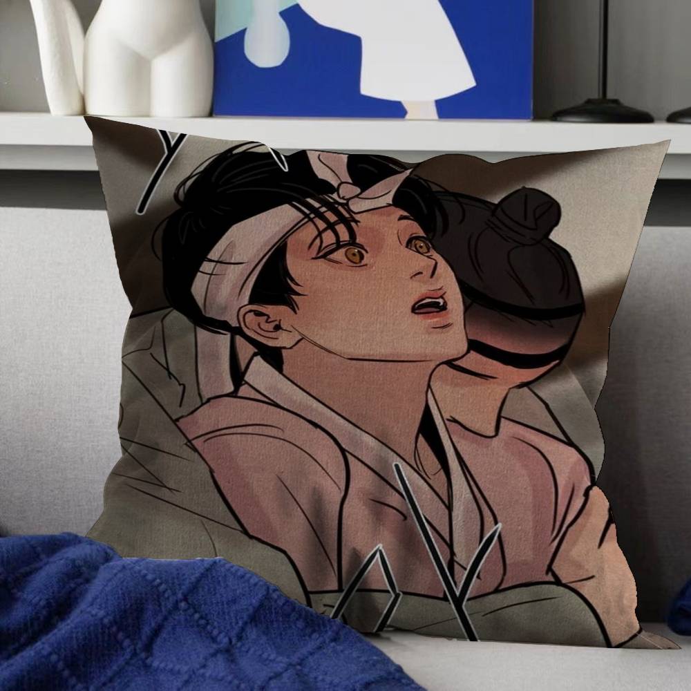 Comic P-Painter of the N-Night Pillow Gift Home Office Decoration Pillow Bedroom Sofa Car Cushion CoverPillow Case