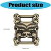Snow Lions Ornament Sturdy Alloy Charm for Necklace Chain Decoration