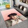 Moderne Kpop Bang Chan Stray Kids Rutschfeste Teppichmatte für Wohnzimmer, Schlafzimmer, Spielzimmer, Weicher Teppich Bodenmatte Heimdeko Teppich Geschenk