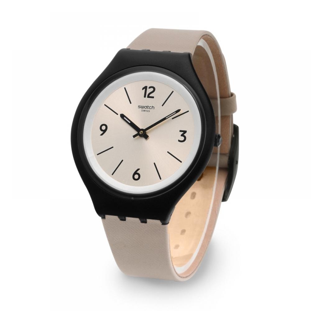 SWatch Svub101 Skin SkinSand Men S Leather Watch