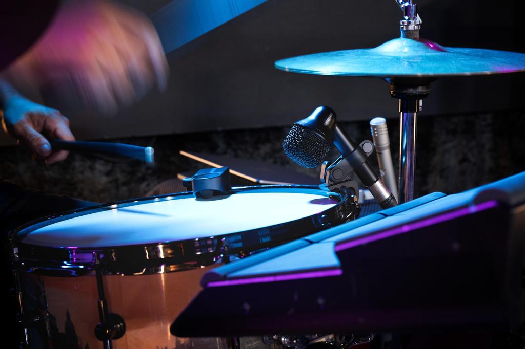 Shure NXN6 Nexadyne 6 Supercardioid Dynamic Drum Microphone Virtually No EQ Clear Perfect for Live Stage and Tom/Snare (NXN6-J) Unidirectional, XLR,