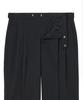 MUSINSA STANDARD [Cooltandard] Real Wide Hidden Banding Slacks [Dark Gray]