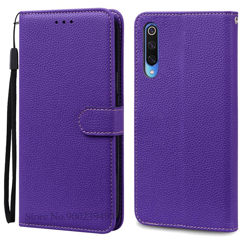 Mi 9 Lite Case Leather Flip Cover for Xiaomi Mi 9 Case Mi 9 Lite / Mi 9 SE Phone Case For Xiaomi Mi9 Se Mi 9se 9lite Cover Funda