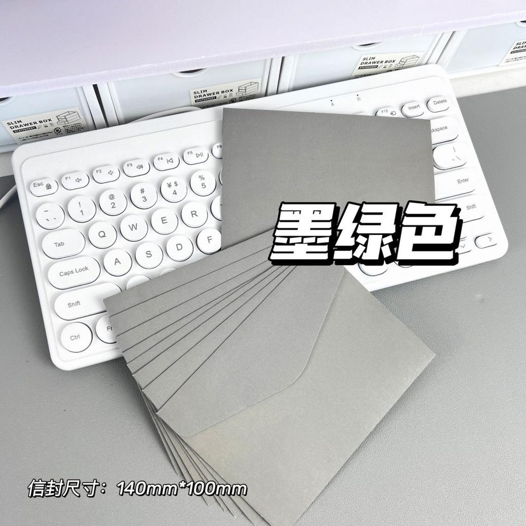 10pcs/set Candy Color Envelopes Blank Envelopes DIY Multi-function Craft Paper Envelope For Letter Postcards Wedding Invitation