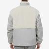 Puma Chaqueta de Algodón Patchwork de Borreguito Sintético Bordado de Bolsillo Hombre Chaquetas Blanco 534974-93