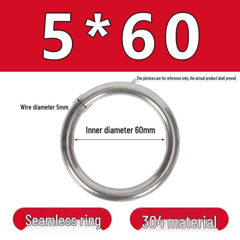 Stainless Steel Seamless O-Ring: Corrosion-Resistant Accessory for Handbags and Pet Gear