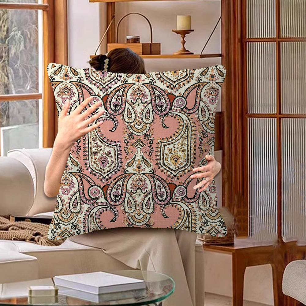 Bohemian Area Pillow Cover Design Cushion Cover Decor Holiday Decorati