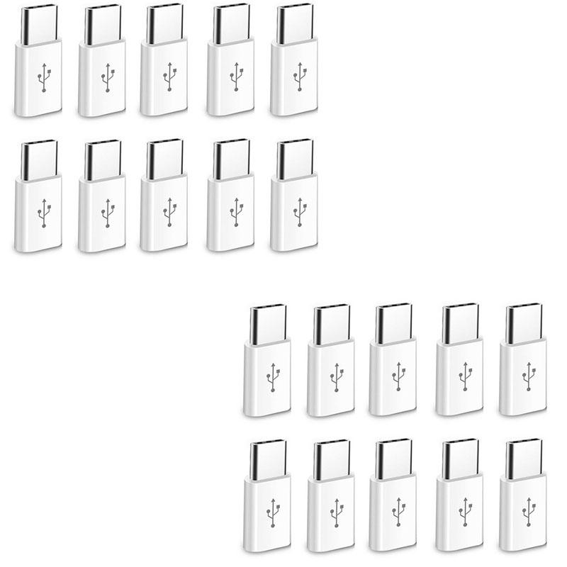 Micro USB female to Type C male Type-C Adapter Charger Data Sync USB-C Converter for Samsung Xiaomi Huawei OPPO