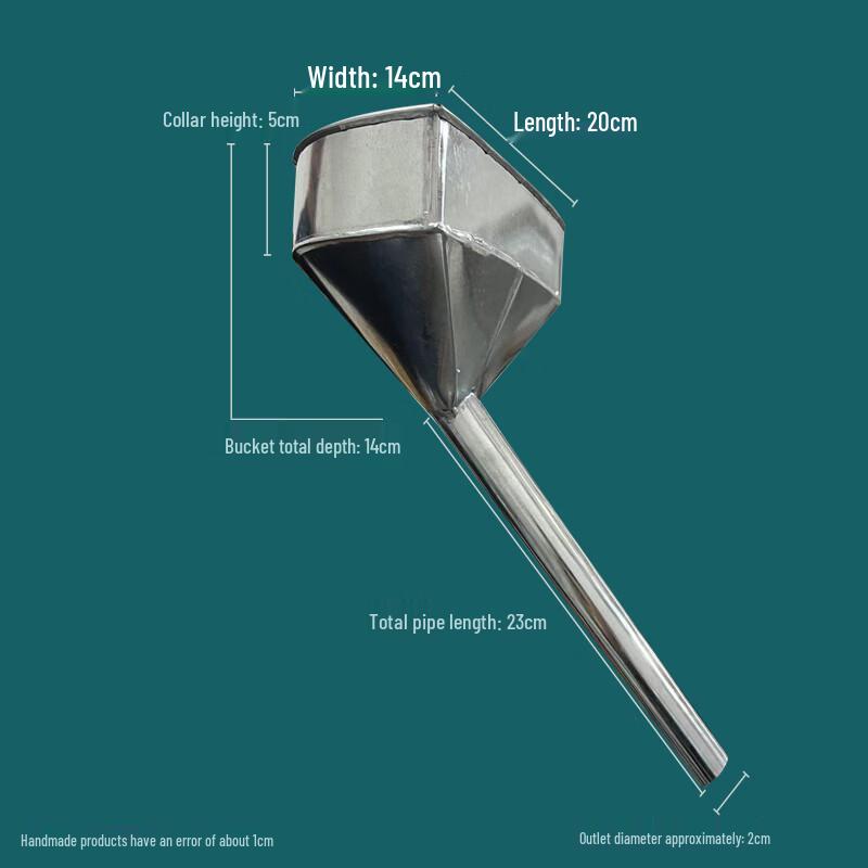 Automotive Fuel Funnel with Stainless Steel Filter
