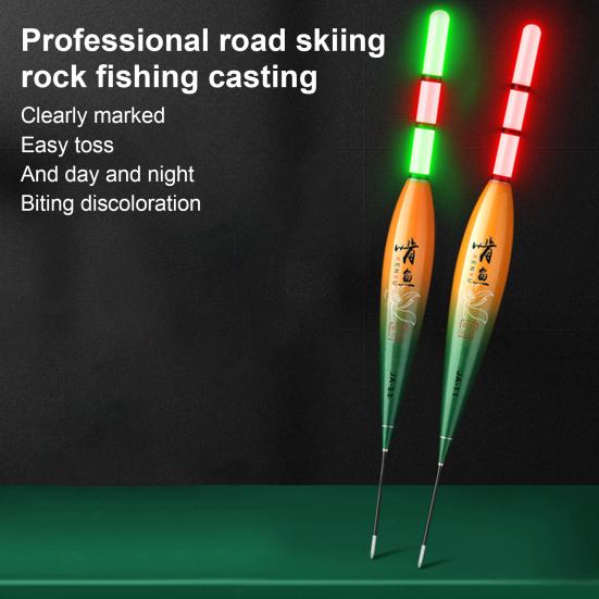 1 Sada LED Svítící Rybářský Splávek Vysoká Viditelnost Vodotěsný Pro Dlouhé Hody Svítící Bojka Splávek Plavačák Sladkovodní Kaprařské Příslušenství