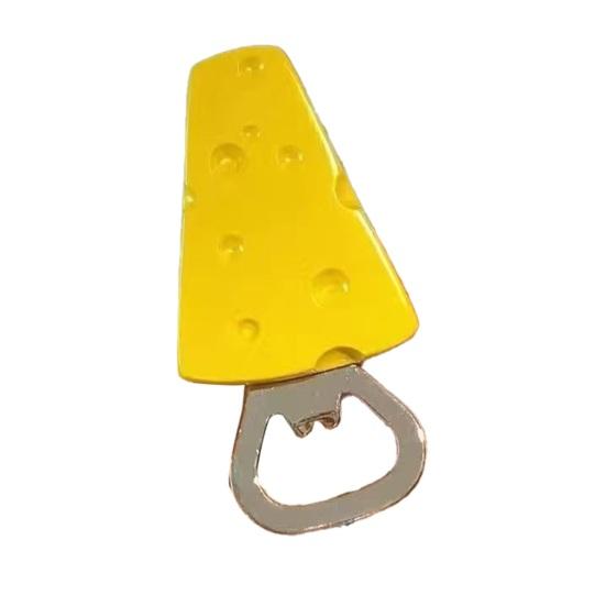 

3D Cheese Bottle Opener Refrigerator Magnet Tanghulu Bottle Opening Tool Fridge Magnet Accessories Home Office Kitchen Decoration B