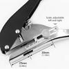 5Pcs Single Hole Punch 5/16inch Heavy Duty Hole Puncher Portable Hole Edge Banding Punching Plier Handheld Punching Tool with Limiter for Paper Cards