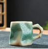 Pure Handmade Ceramic Mug Art of Clay Vintage Coffee Cup Cups and Mugs Free Shipping Personalized Gift Unusual Tea Cup Drinkware