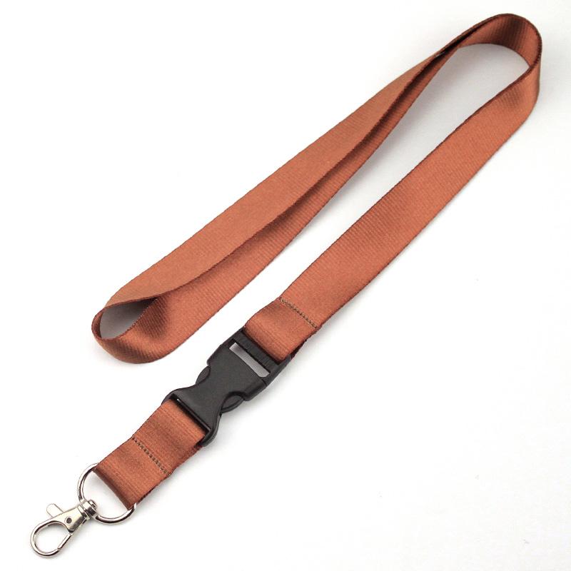 10pcs/lot Safety Hanging Neck Strap Lanyard For Mobile Phone ID Name Card Badge Holder Keys 2cm Wide Multi Functional Lanyard