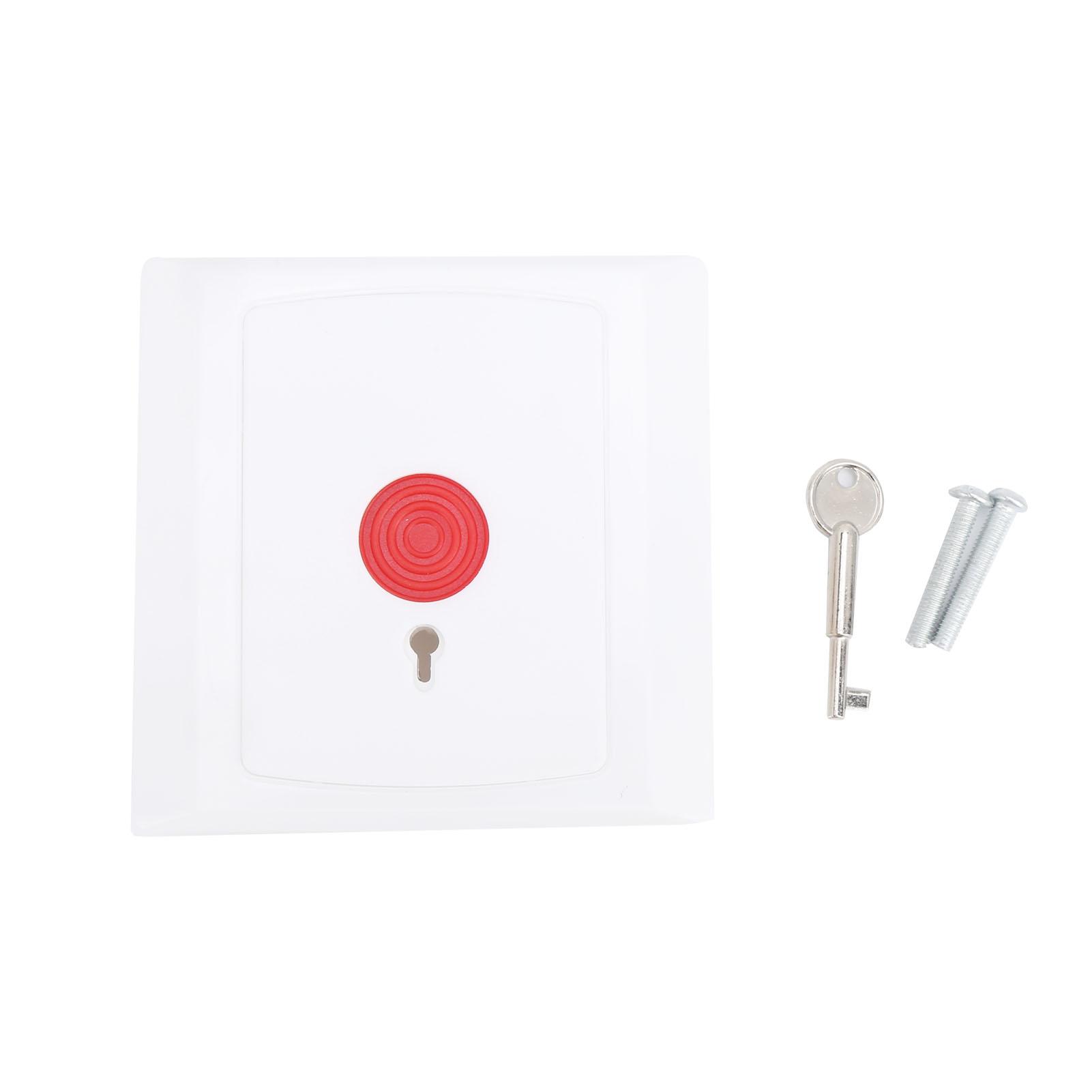 

Wired Emergency Panic Alarm Button Intelligent Door Access Property Switch with Key 250V