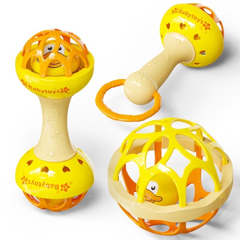 Childlike Hand Cranked Bell, Suitable for 0-3 Year Old Babies, Soothing and Hearing Development Toys, Newborns, Thanksgiving Holiday Gifts