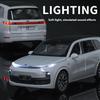 1:32 Li Auto L9 Simuliertes Legierungs-Druckguss-Automodell Geländewagenmodell Kinderspielzeugauto Dekoration Sammlung Geschenk