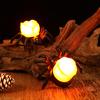Halloween Pumpkin Lantern Atmosphere Decoration Props LED Electronic Candle Lamps Glowing Spider Night Lights Ornaments