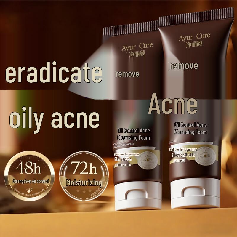 Jingliyan Men s Salicylic Acid Acne & Oil Control Facial Cleanser