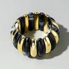 European and American jewelry, fashionable acrylic elbow bracelets, retro color matching exaggerated bracelets and bracelets.