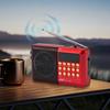 Portable Digital FM Radio Rechargeable BT 5.4 Radio Speaker with LED Display Gifts for Seniors Elderly