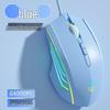 Wired Silent Mechanical Gaming Mouse with Side Buttons for Laptop/Desktop