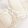 French underwear pure desire thin lace sexy underwear soft steel ring small chest big gathering bra