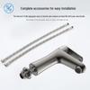 MICOE 304 Stainless Steel Cold & Hot Basin Faucet