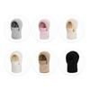 Winter Outdoor Warm Pullover Cap Women's Velvet Ear Protection Riding Neck Integrated Knitted Wool Cap