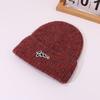 Autumn and Winter Wool Hats for Men and Women Korean Style Versatile Couples Cold Hats Simple Street Ear Protection Warm Knit Hat
