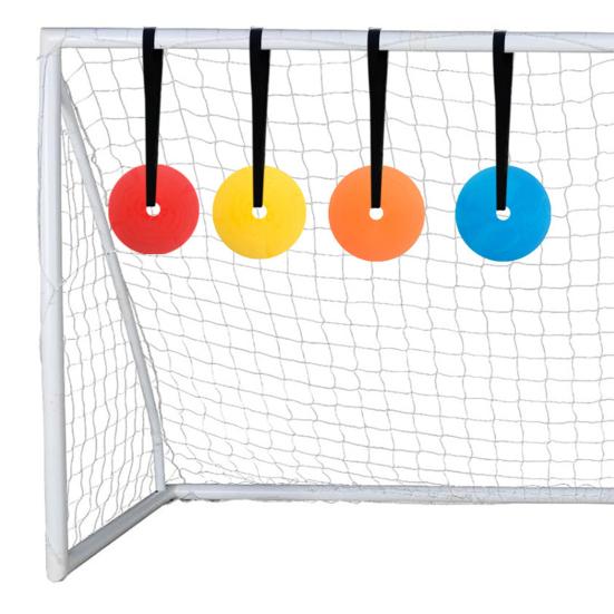 Soccer Goal Target Flat Cones Soccer Hockey Shoot Target with Adjustable Tapes Sports Goal Reactive Agility Training