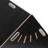 Wooden MultiSlot Storage Rack   Supplies Desktop File   for  (Black )